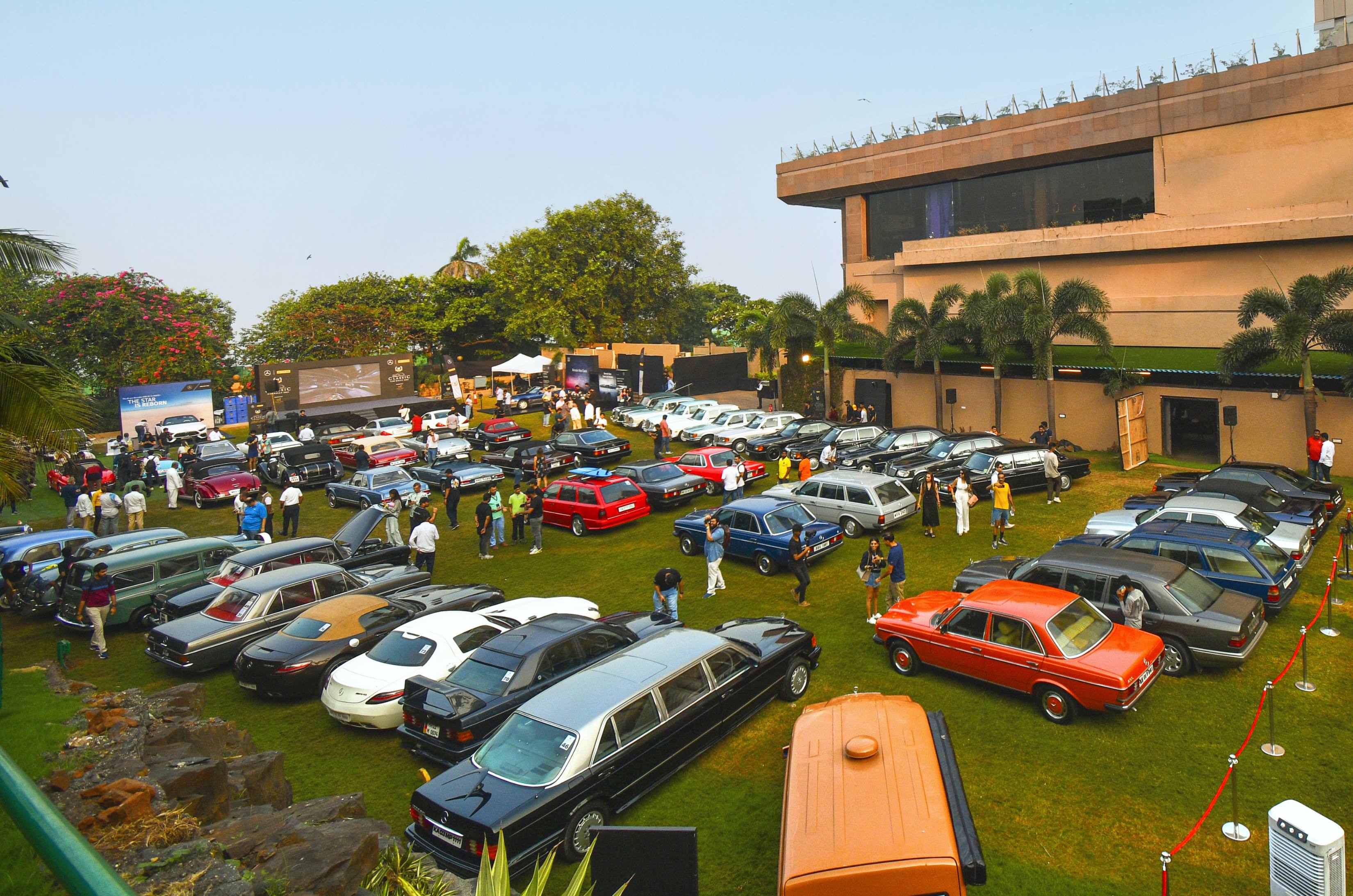 Mercedes-Benz Classic Car Rally Mumbai 